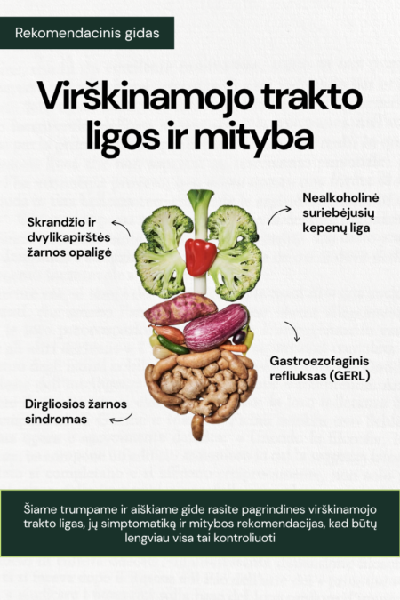 Gidas. Virškinamojo trakto ligos ir mityba