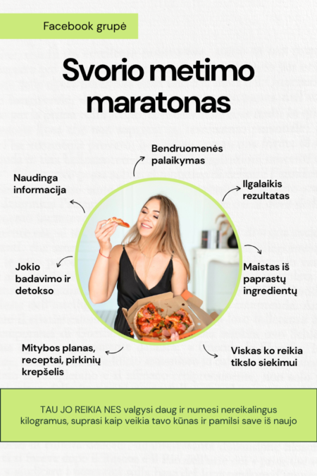SVORIO METIMO MARATONAS